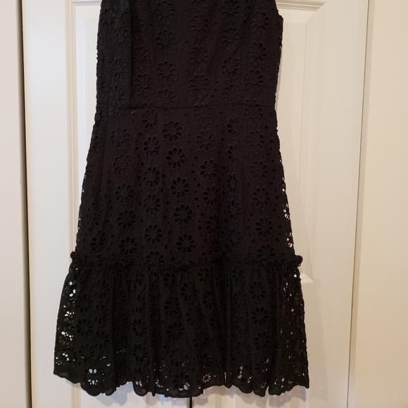Milly of NY Sz 4 Lace Eyelet Dress - Picture 3 of 9